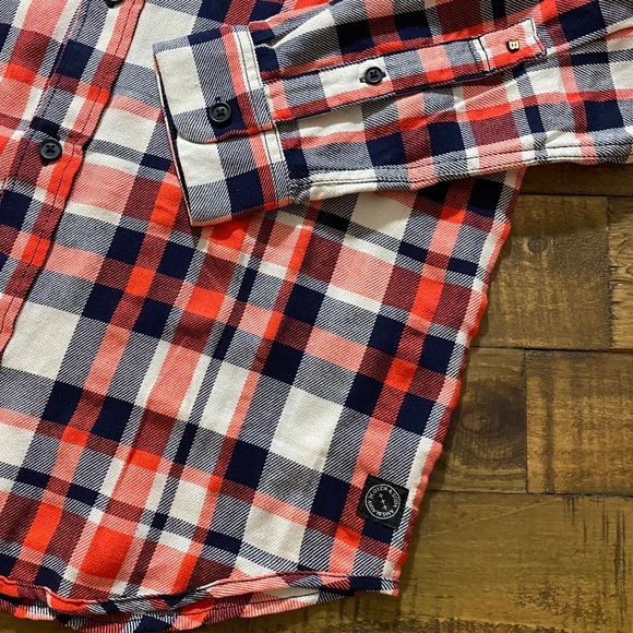 Scotch & Soda Men’s Plaid Button Down Shirt - Picture 2 of 13